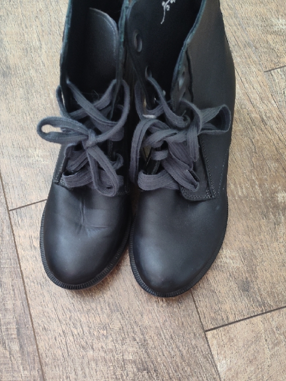 Chaco Women's Black Lace-Up Ankle Boots - Picture 4 of 8